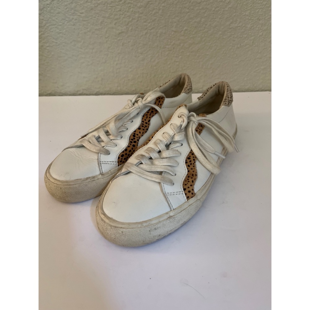 Madewell Sidewalk Sneakers Animal Print Women’s Size 8.5